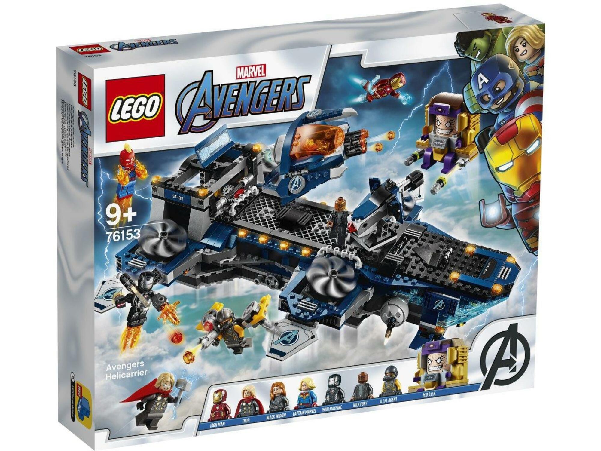 LEGO kocke Super Heroes 76153 Maščevalci - helinosilec