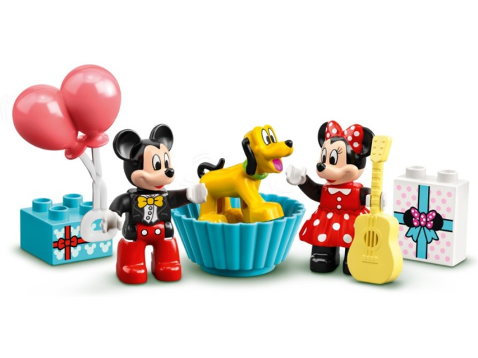 LEGO kocke Mikijev in Minijin rojstnodnevni vlak 10941