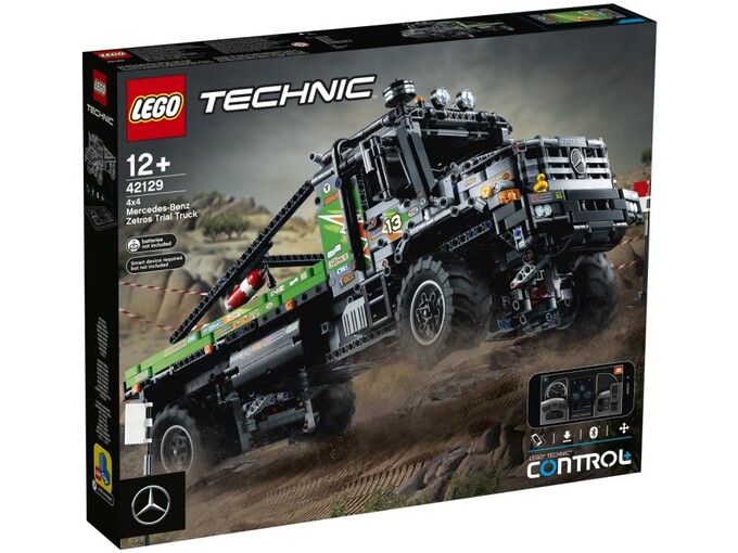 Lego Technic™ tekmovalni tovornjak 4x4 Mercedes-Benz Zetros 42129