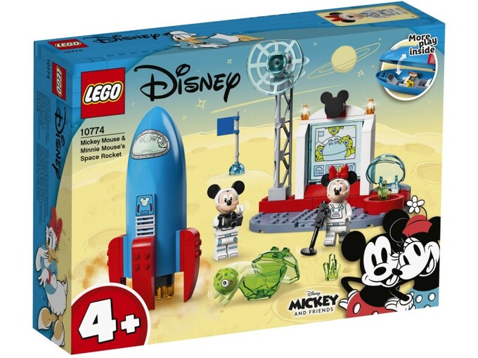 Lego® Mickey And Friends vesoljska raketa Mikija Miške in Mini Mi 10774