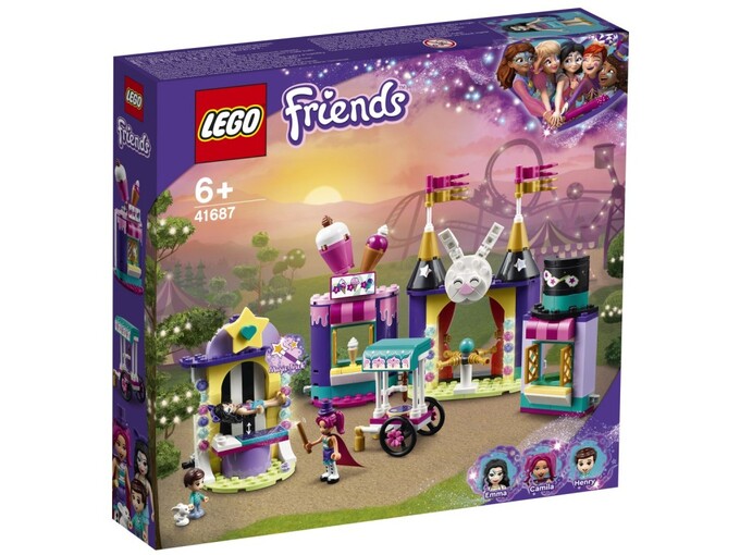 Lego® Friends čarovniške stojnice v zabaviščnem parku 41687