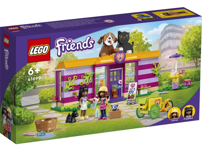 LEGO FRIENDS kavarna za posvojitev domačih živali 41699