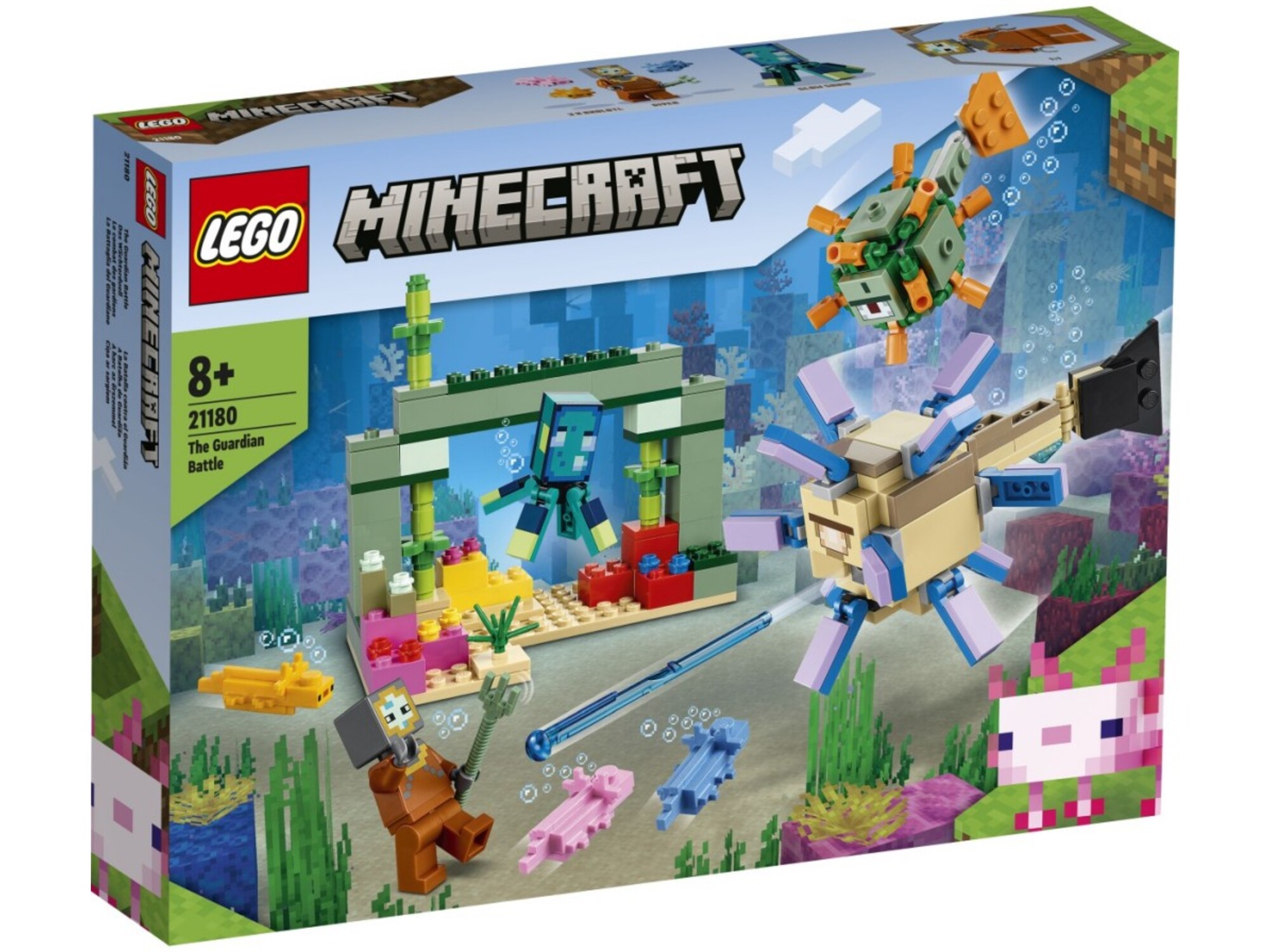 Lego Minecraft Bitka stražarjev - 21180 21180