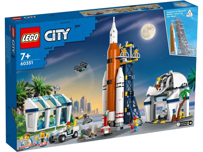 LEGO CITY središče za izstrelitev raket Space Port 60351