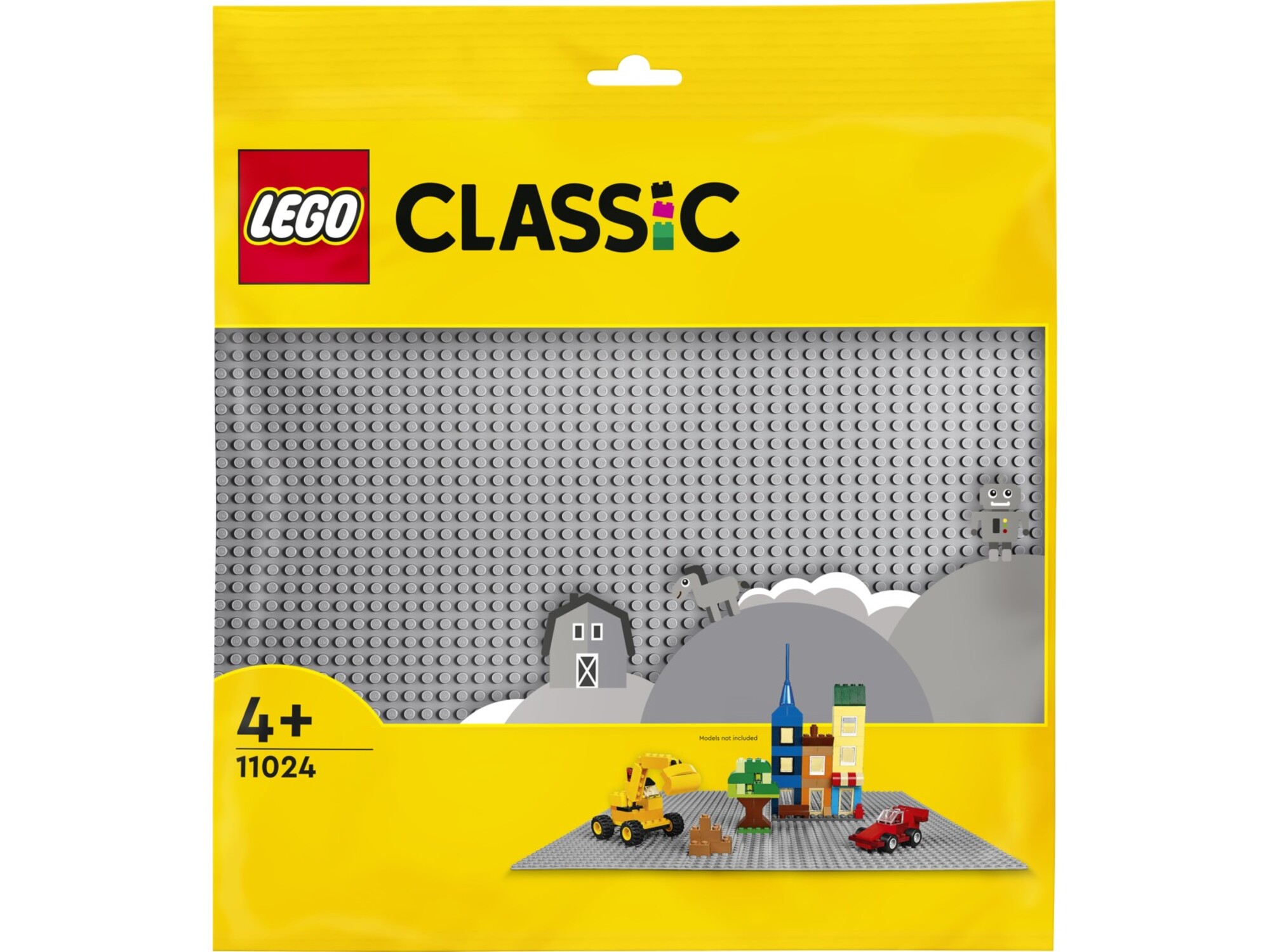 LEGO CLASSIC siva osnovna plošča 11024