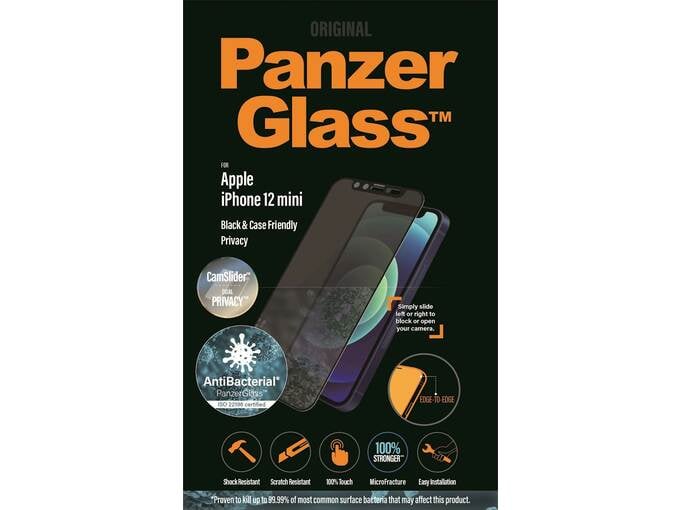 PANZERGLASS zaščitno steklo za iPhone 12 Mini P2713 Privacy