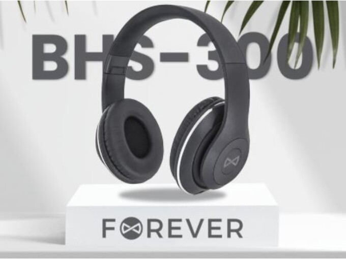 FOREVER brezžične naglavne slušalke BHS-300