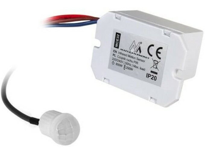 LECHPOL PIR senzor MCE32 montažni 220V, 120 st., 800W SEN-0804