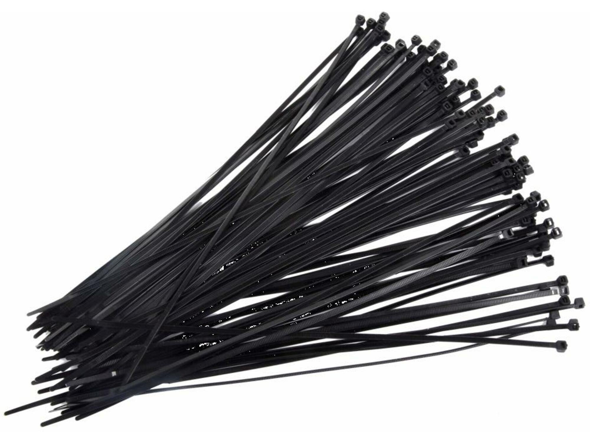 PROLINE črne najlonske vezice PROFIX 4,8x300mm 100/1 59131C