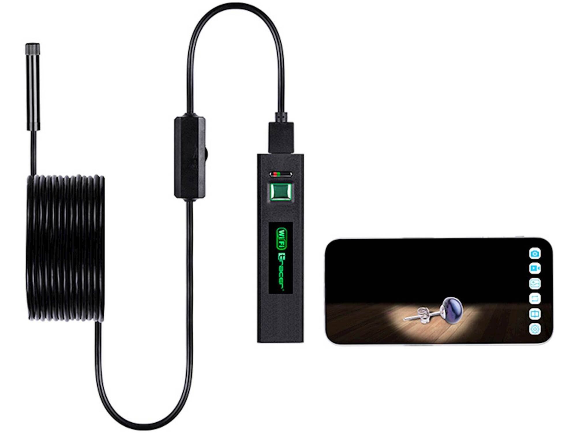 TRACER endoskop kamera hardwire  5m 8mm led wifi