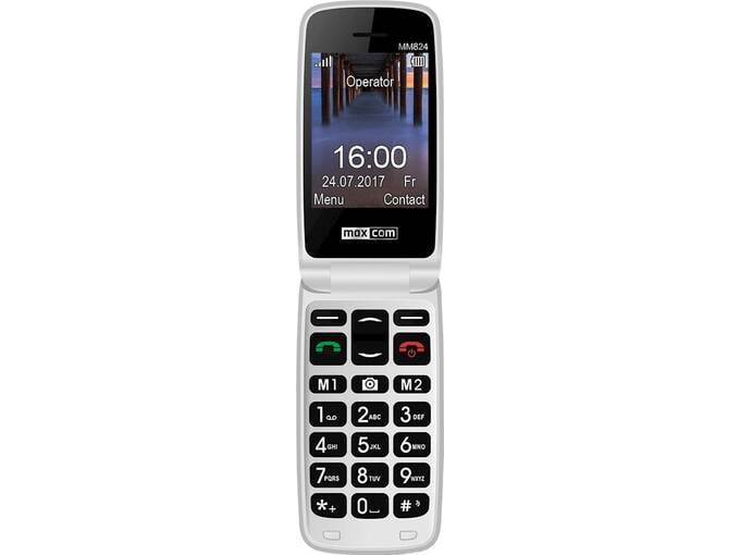 MAXCOM mobilni telefon MM824, črn