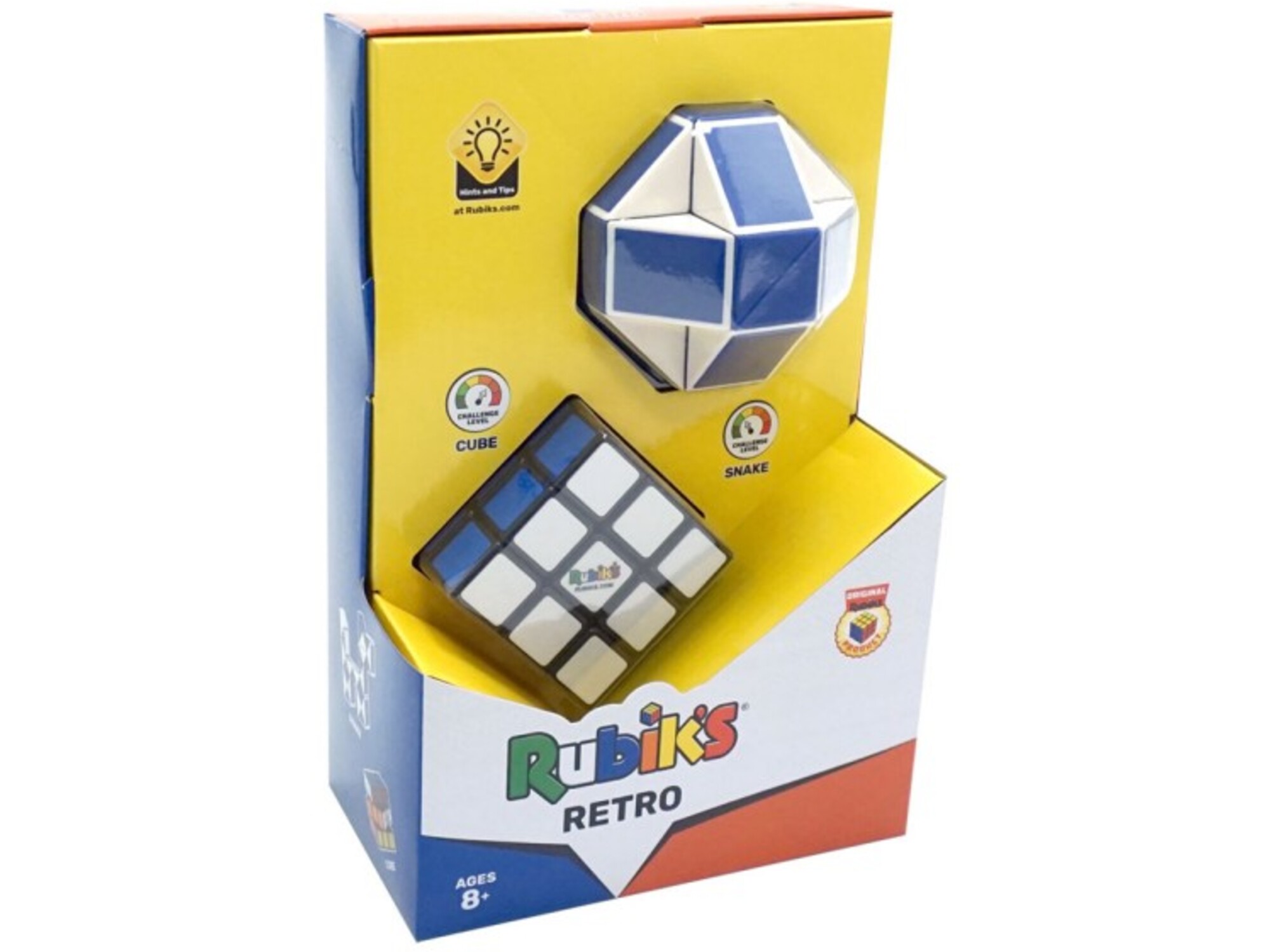 RUBIKS Rubikova kocka 3 x 3 kača set