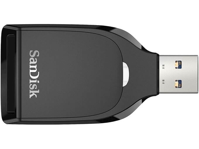 SANDISK Čitalec kartic SanDisk SD UHS-I, USB A 3.0 --> SD UHS-I SDDR-C531-GNANN