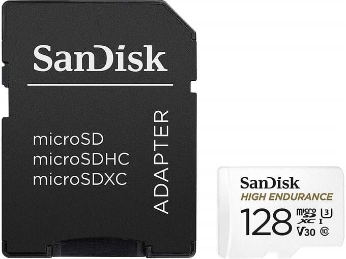 SANDISK spominska kartica 128GB HIGH ENDURANCE VIDEO SDSQQNR-128G-GN6IA