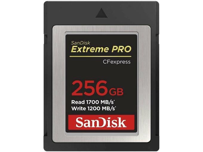 SANDISK pomnilniška kartica CFexpress Extreme PRO 256GB, Type B SDCFE-256G-GN4NN