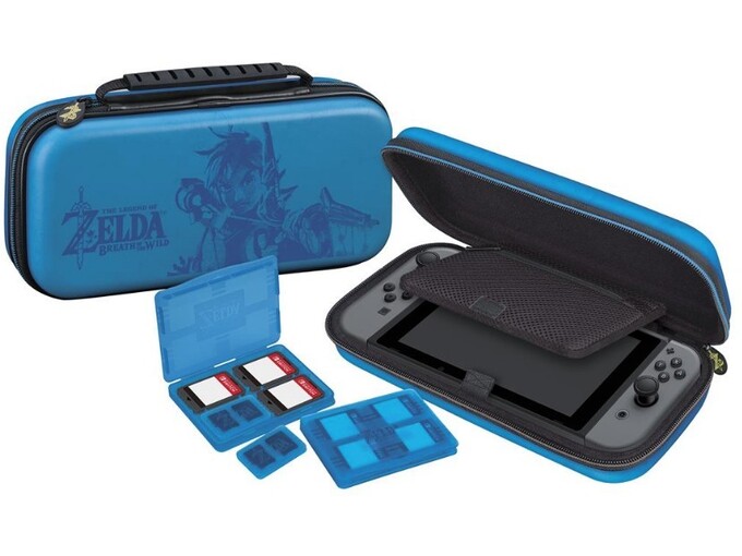 Bigben Nintendo Switch Travel Case Zelda Blue