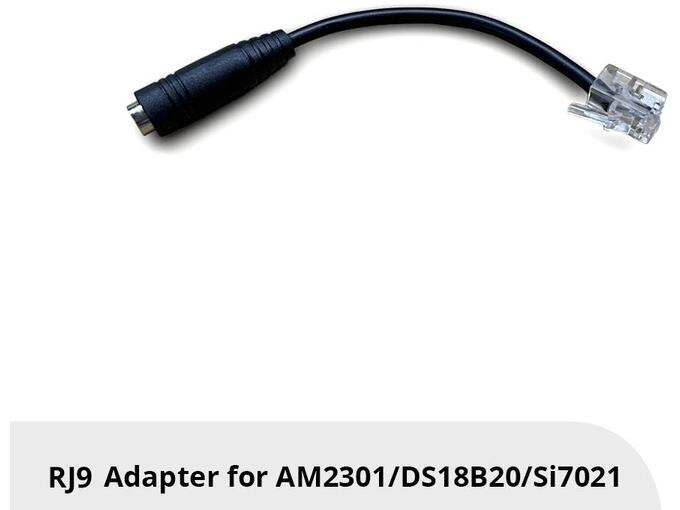 SONOFF adapter 2.5mm na RJ9 za senzor temperature, vlažnosti in podaljšek AL010
