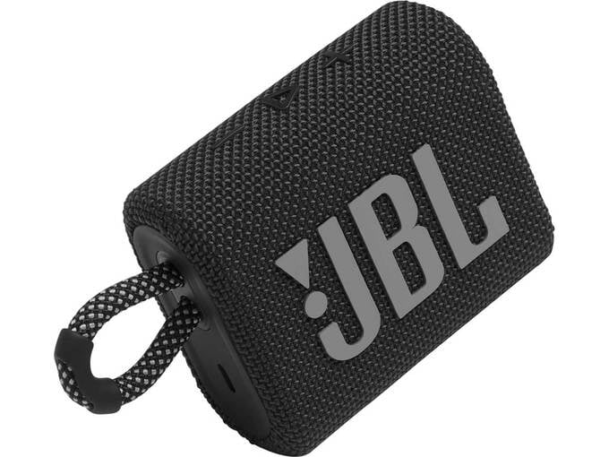 JBL bluetooth prenosni zvočnik GO3, črna