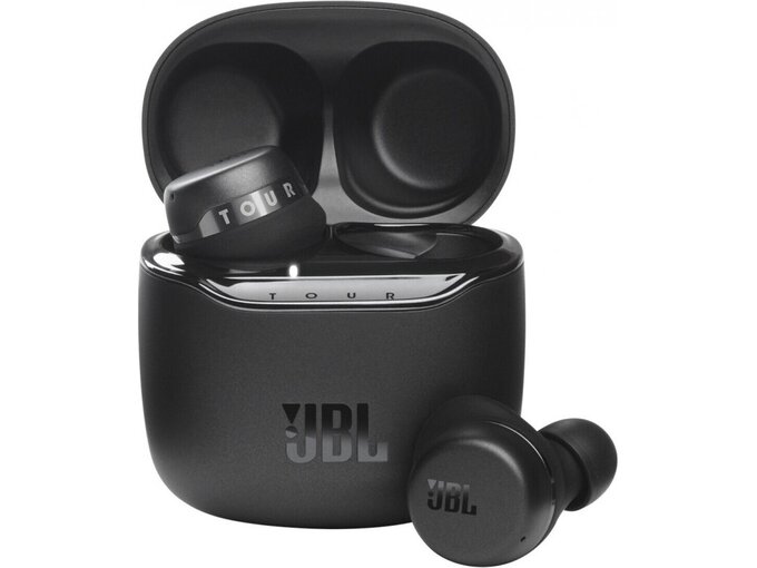 JBL brezžične ušesne slušalke Tour Pro+ TWS, črna