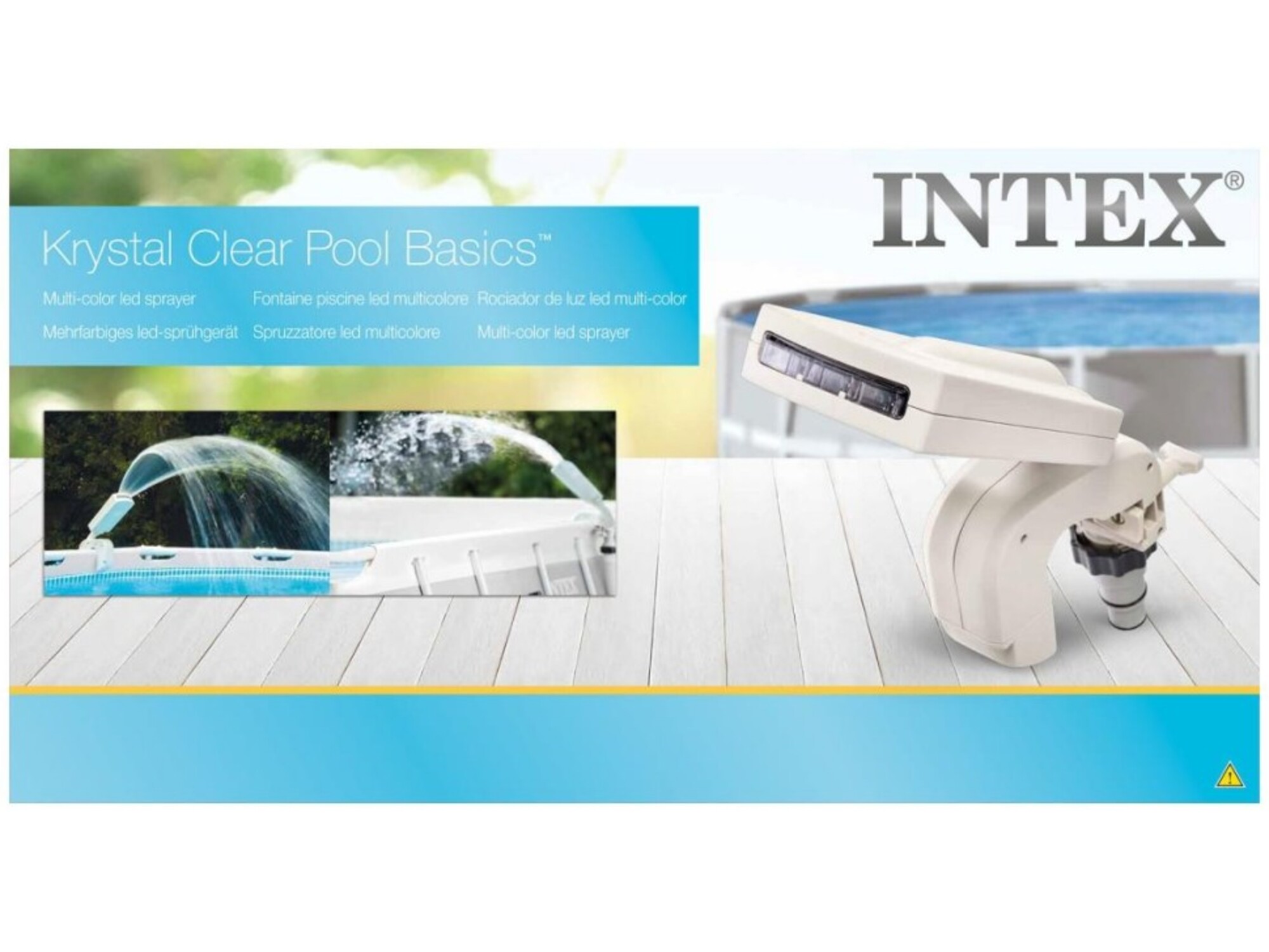 Intex pršilnik vode - raznobarvni led 28089