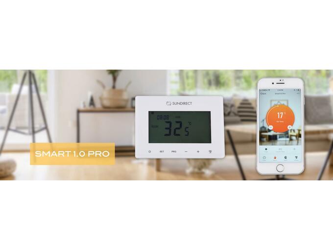 SUNDIRECT brezžični digitalni termostat Smart 1.0 Pro (Wifi)
