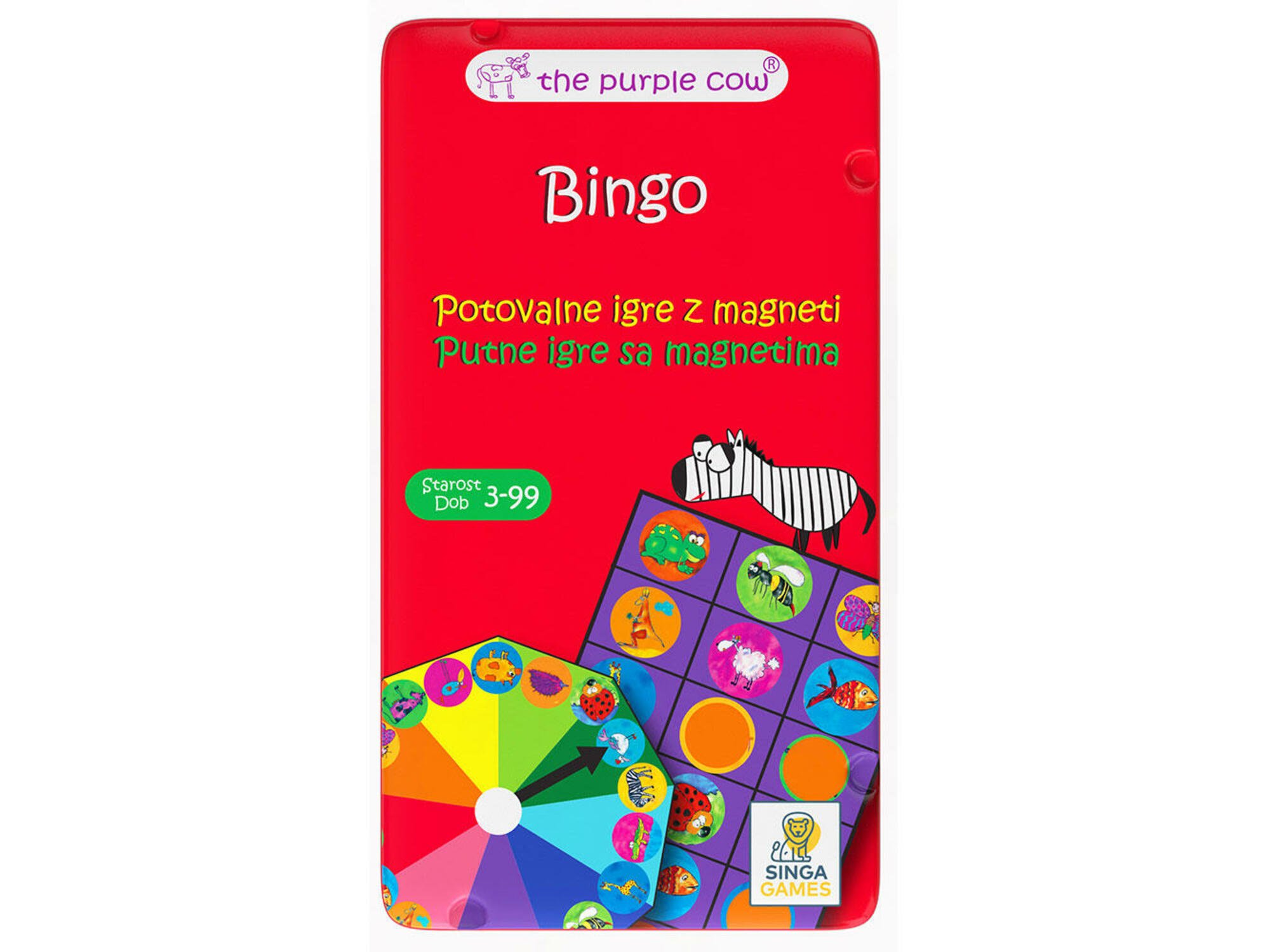 Singa Games potovalna igra bingo 061