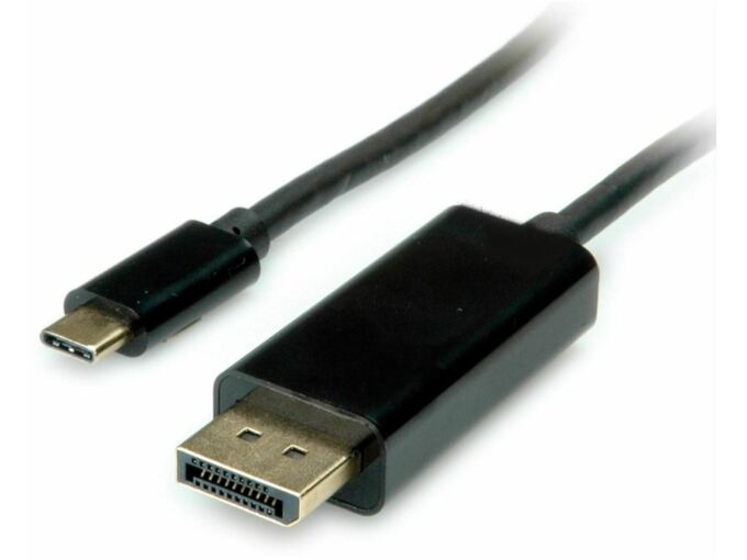 VALUE Kabel USB 3.1 C - DisplayPort 2m črn Value 11.99.5846