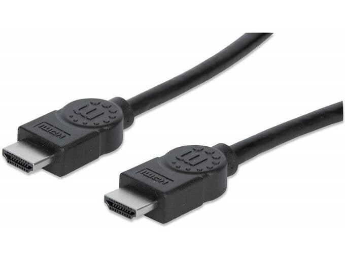 MANHATTAN HDMI kabel z Ethernetom 1 m črn MANHATTAN 323192