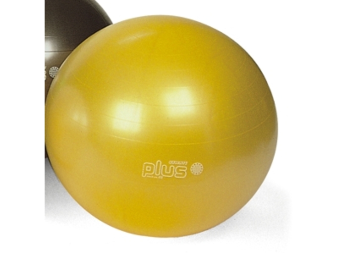 GYMNIC žoga za sedenje LP 95.30 velikost 75 cm RUMENA