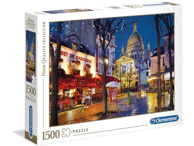 CLEMENTONI Pariz Montmartre-  sestavljanka/puzzle 1500 kosov