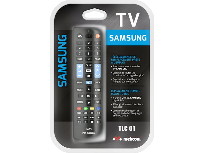 MELICONI daljinski upravljalnik za Samsung TV TLC 01 808005