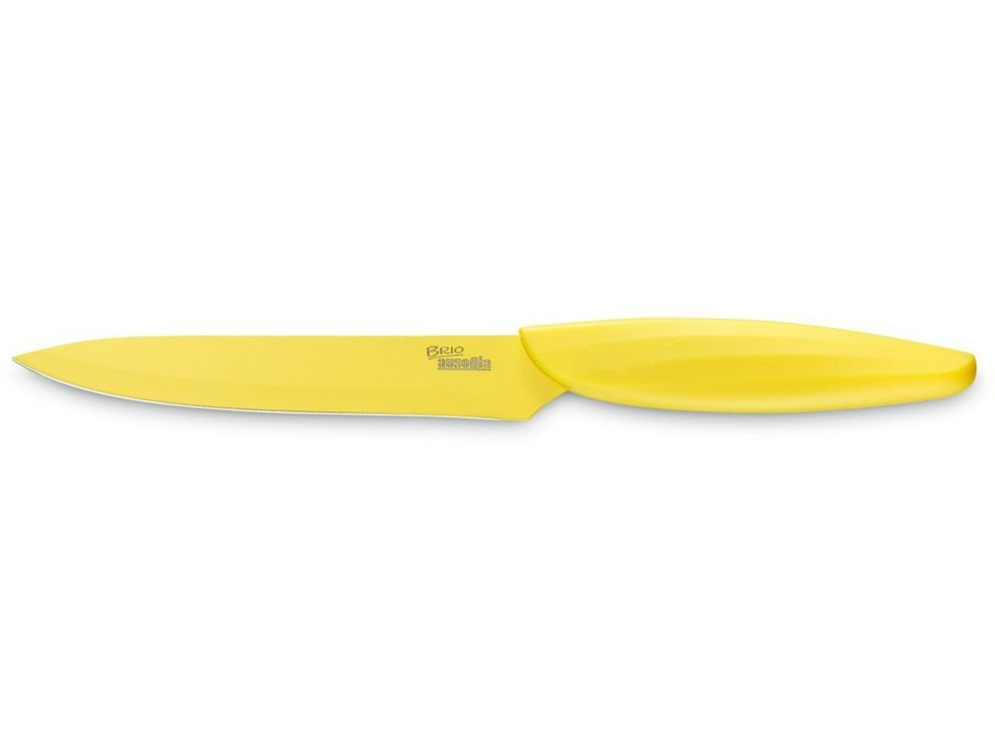 AUSONIA večnamenski nož Brio Line 13 cm, rumen