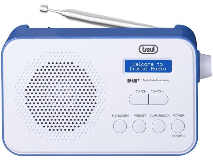 TREVI prenosni digitalni radio 7F92R moder