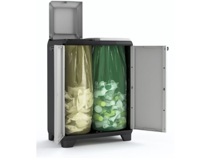 KETER delavniška omara za ločevanje odpadkov Premium cabinet 240623