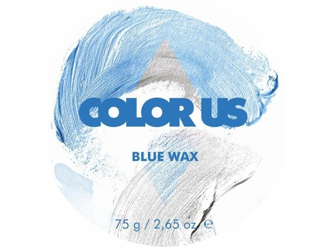 Color us barvni vosek za lase Color Wax - BLUE, 75 g