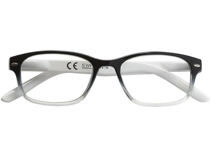 ZIPPO bralna očala črna/bela, +2,5 31Z-B1-BLK250