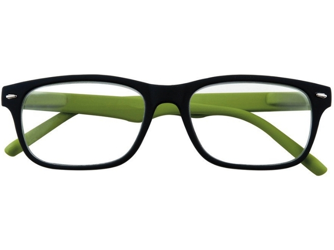ZIPPO bralna očala črna/zelena, +3,5 31Z-B3-GRE350