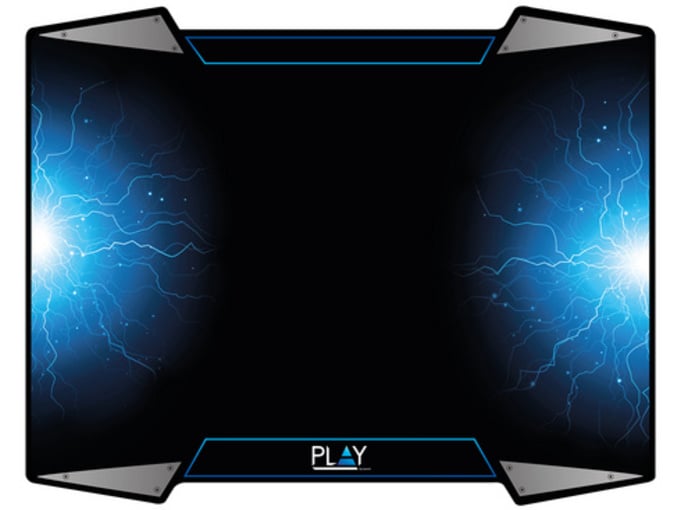 EWENT Podloga za miško  play gaming, blue lightning