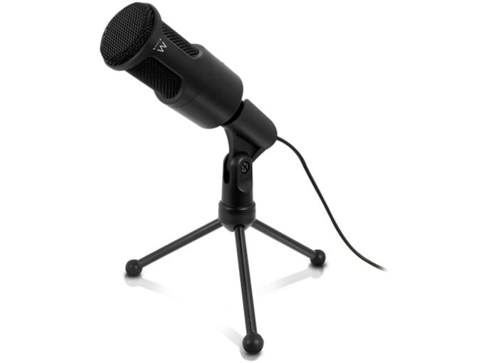 EWENT Mikrofon  professional multimedia, s stojalom