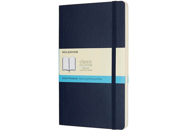 MOLESKIN E notebook, large, pikice, mehke platnice M-854764
