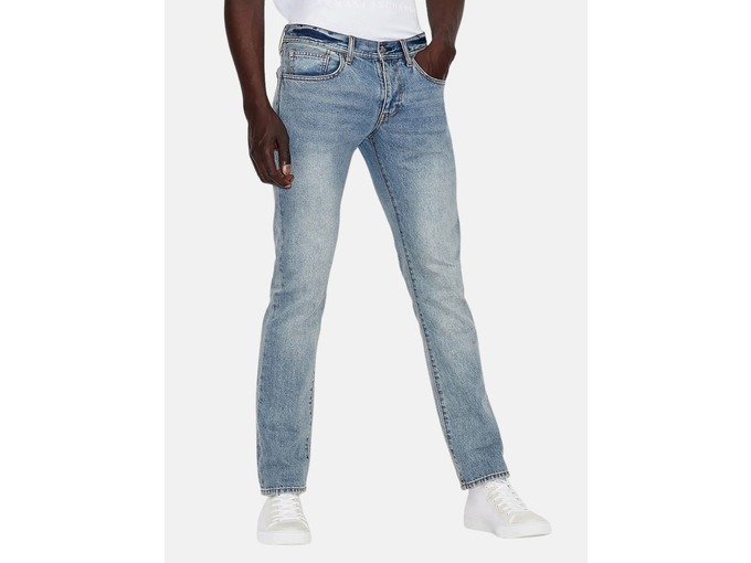 Armani Exchange Moški jeans denim 8NZJ13 Z1PDZ