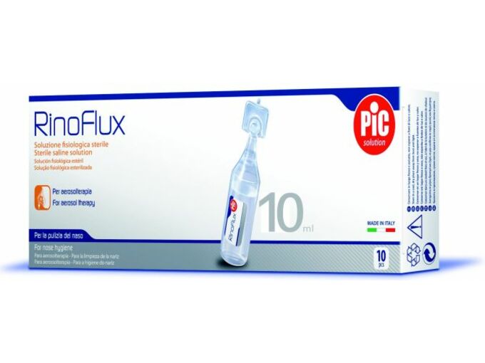 PIC Fiziološka raztopina Rinoflux 10 x 10 ml