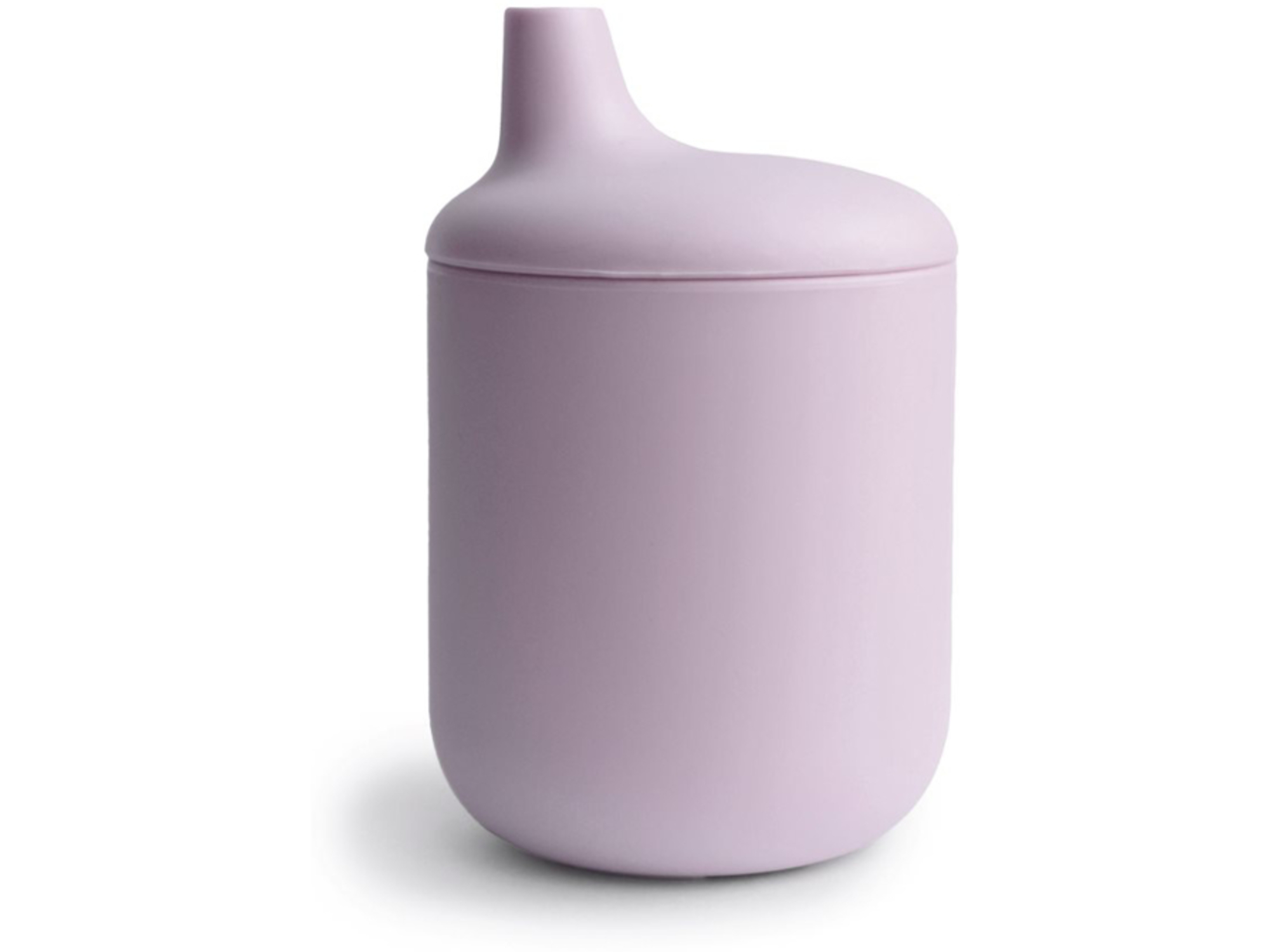 MUSHIE silikonski kozarček Sippy Cup Soft Lilac