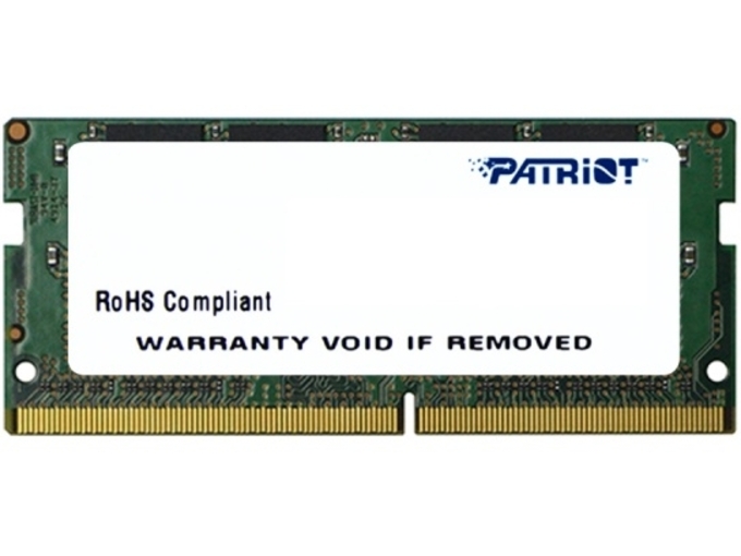 Patriot Memory Patriot Signature Line/DDR4/modul/8 GB/SO-DIMM 260-pin/2666 MHz / PC4-21300/unbuffered PSD48G266681S