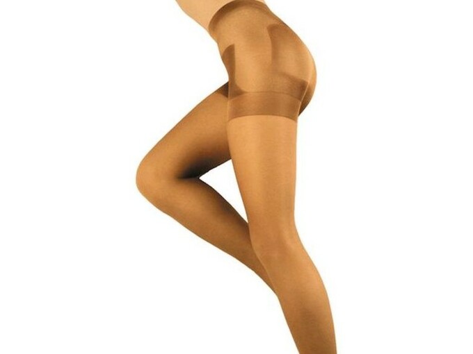 SOLIDEA kompresijske hlačne nogavice WONDER 70 DEN 3-ML CAMEL (KOŽNE) 