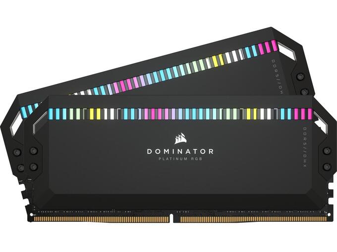 CORSAIR RAM za osebni računalnik DOMINATOR PLATINUM RGB 32GB (2x16GB) DDR5 6200MHz PC5-49600 CL36, 1.30V CMT32GX5M2X6200C36