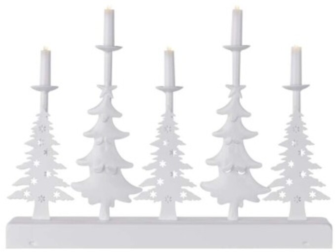 EMOS LED svečnik božične jelke s svečami, 24 cm DCAW14