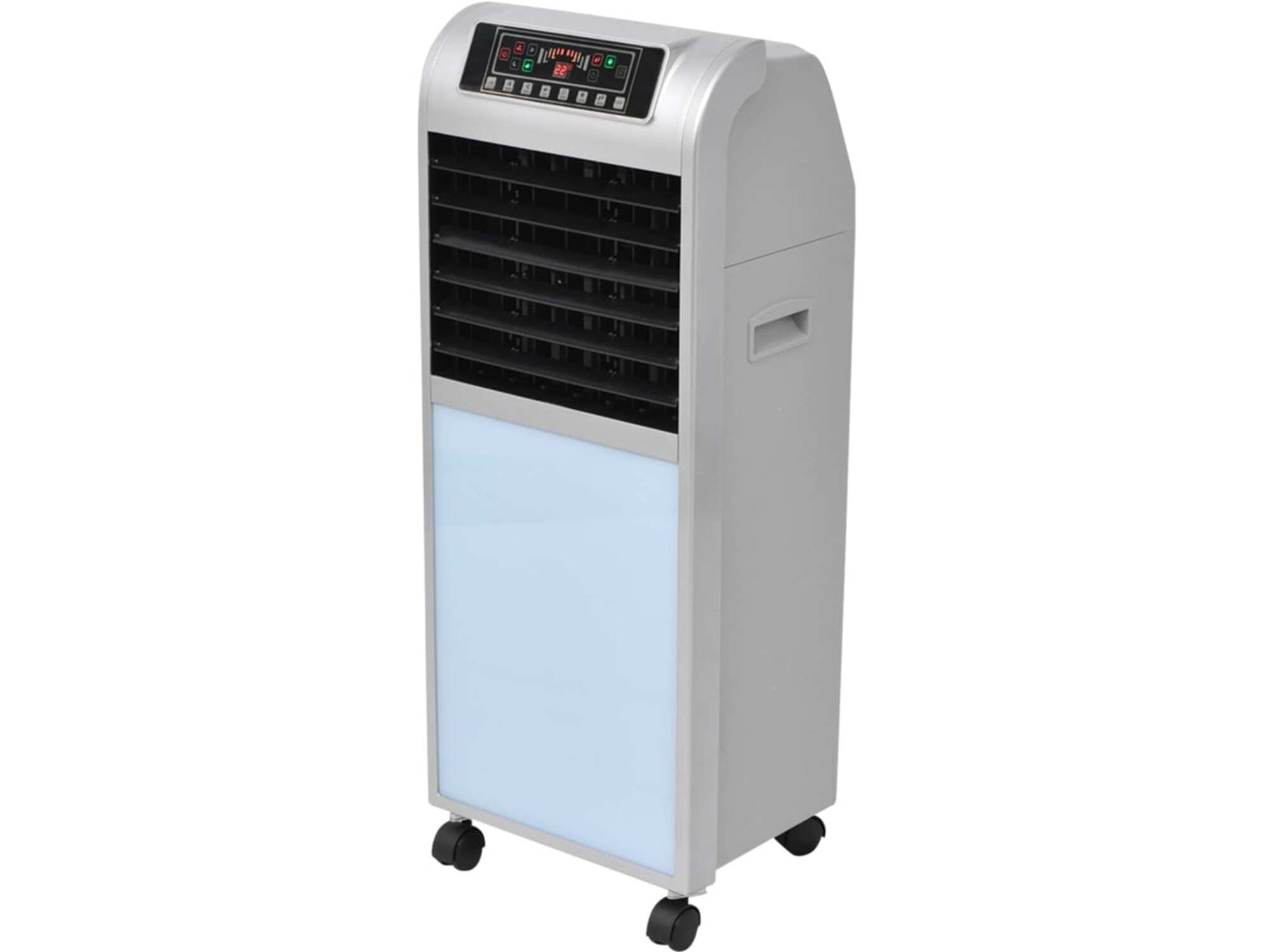VIDAXL Prenosni hladilnik zraka 120 W 8 L 385 m³/h 37,5x35x94,5 cm