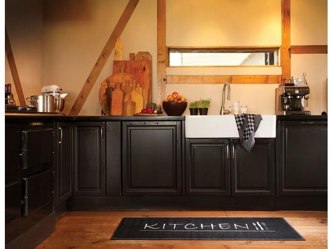 KEMOPLAST tekač Cook&Wash 50x150 cm (207) Kitchen črn