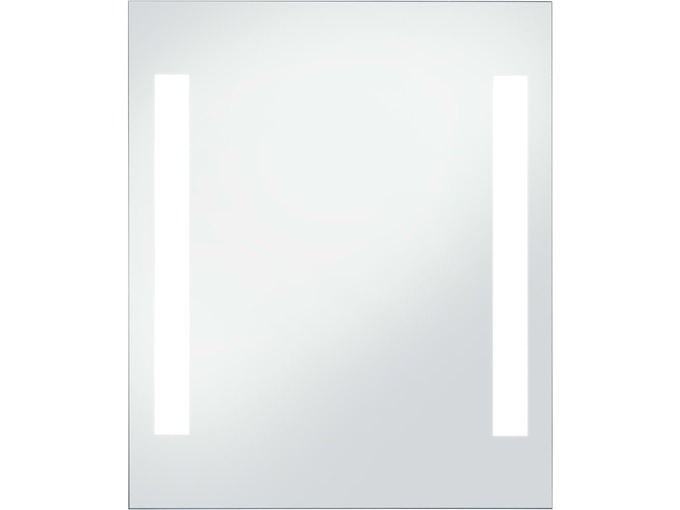VIDAXL Kopalniško LED stensko ogledalo 50x60 cm